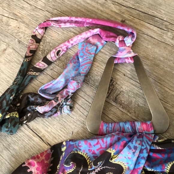 Boston Proper Bohemian Halter Top/Cami M - Picture 3 of 7